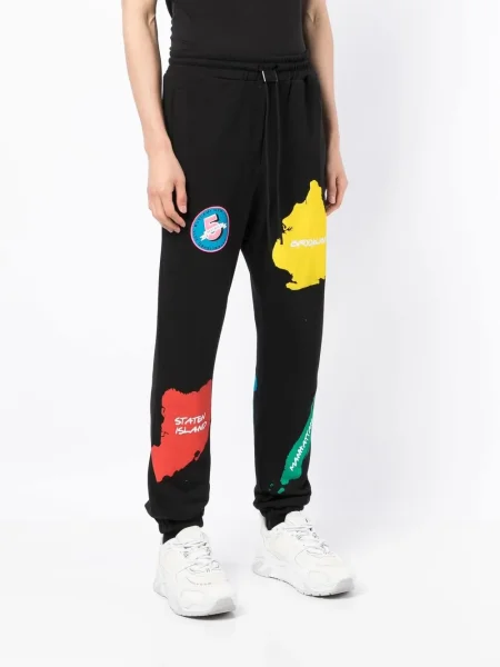 Pantaloni Buscemi cu imagine negru
