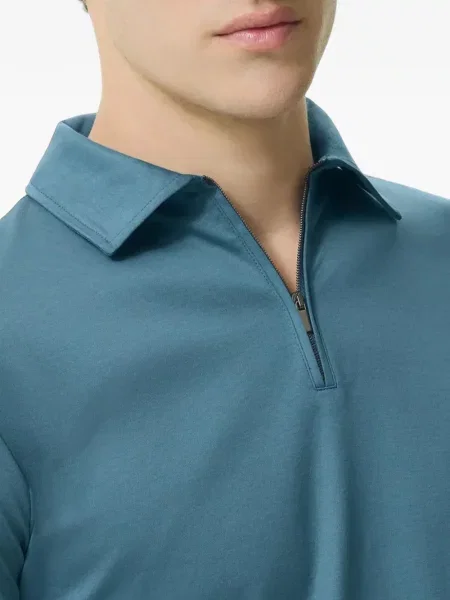 Gulerat tricou polo Valenza albastru