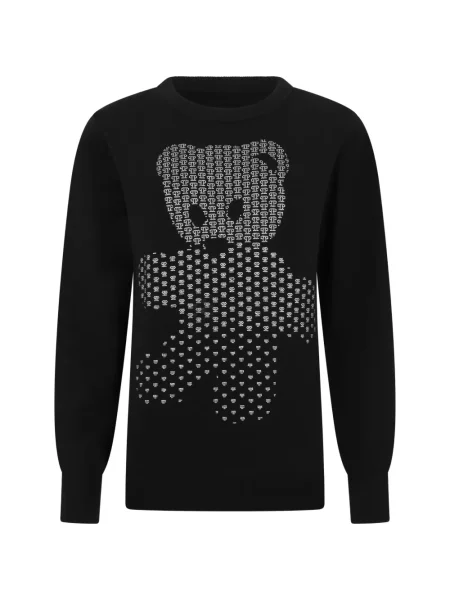 Ursuleț de pluș pulover Philipp Plein negru
