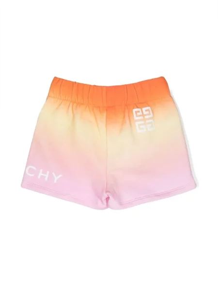 Szorty dziecięce Givenchy pomarańczowe