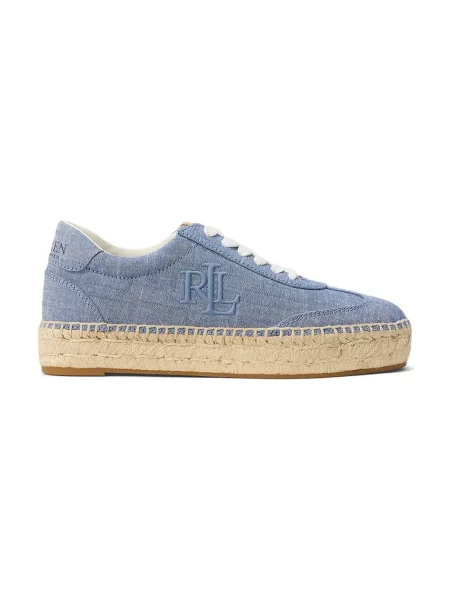 Lauren Ralph Lauren tenisky dámske Luize Sneaker modrá