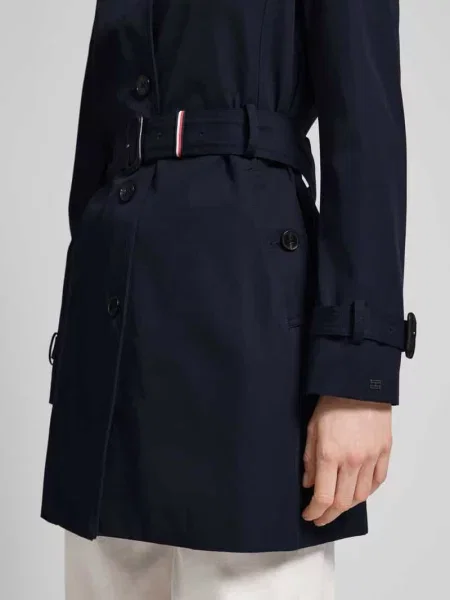Trencz z paskiem i paskiem na ramię Tommy Hilfiger