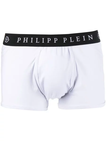 Boxeri Philipp Plein cu imagine alb