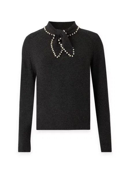 Essentiel Antwerp Pulover KASA melange crna