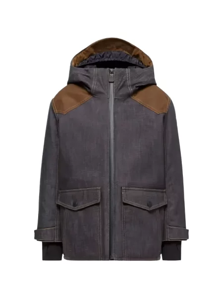 Bunda Moncler Grenoble sivá