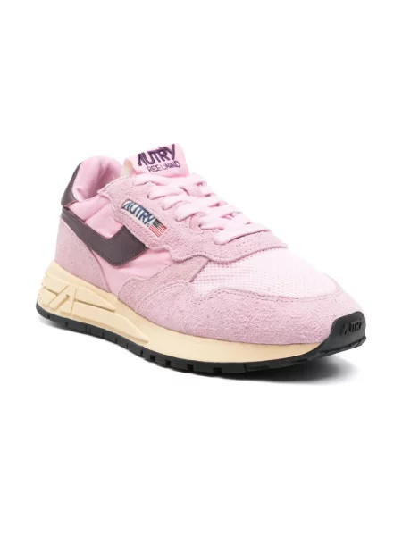 Sneakersy Autry zamszowe różowe
