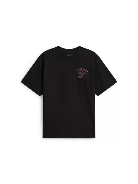 VANS Tricou Food Spot roșu burgundy negru