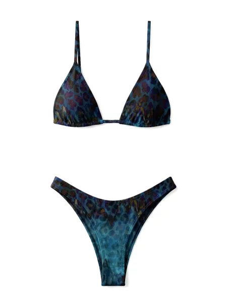 Kalaia Costum de baie două piese albastru