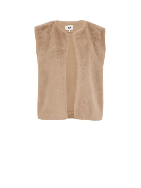 WE Fashion Vestă cămilă maro