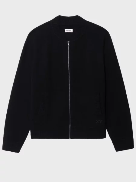 Шерстяной свитер Zadig&voltaire черный