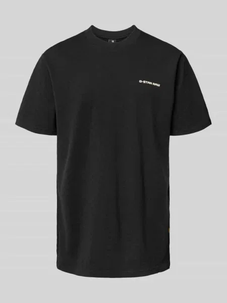 T-shirt o luźnym kroju z okrągłym dekoltem G-star Raw czarna