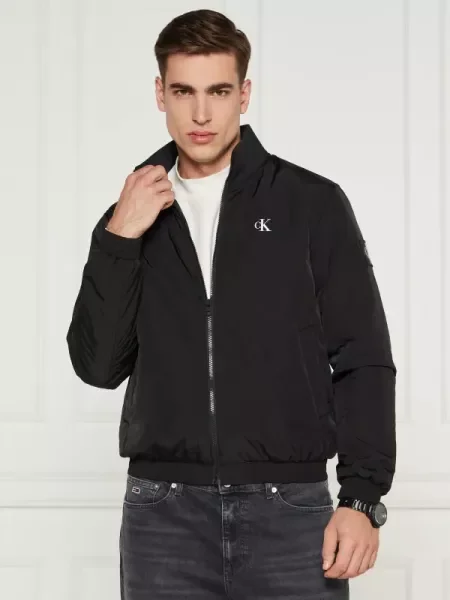 Calvin Klein Jeans Bomber dzseki Harrington fekete