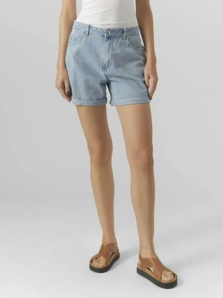 Vero Moda Farmer rövidnadrág Zuri kék