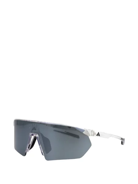 Ochelari de soare Adidas cu imprimeu geometric maro