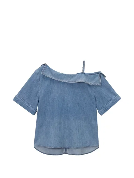 Къс блуза Portspure синьо