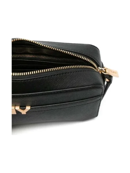 Geantă Dkny din piele negru