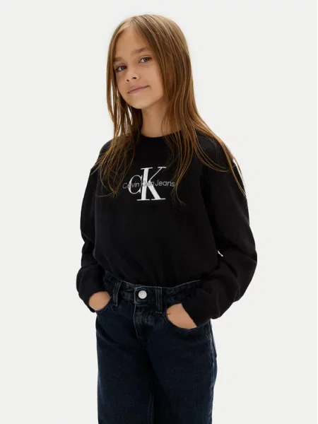 Calvin Klein Jeans Πουλόβερ Monologo M μαύρο