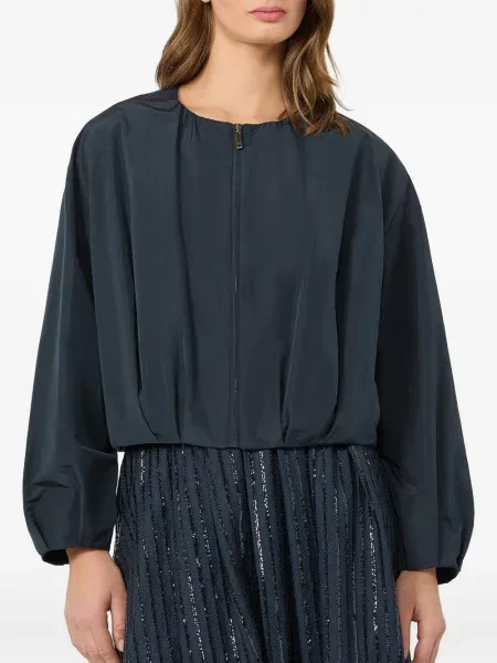 Decupat geacă Weekend Max Mara albastru