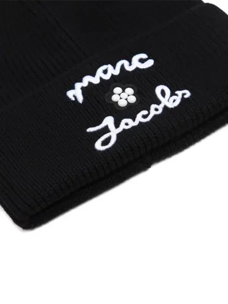Czapka dziecięca Marc Jacobs czarna