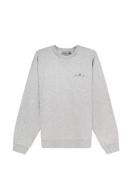 Hanorac Carhartt Wip cu autograf gri