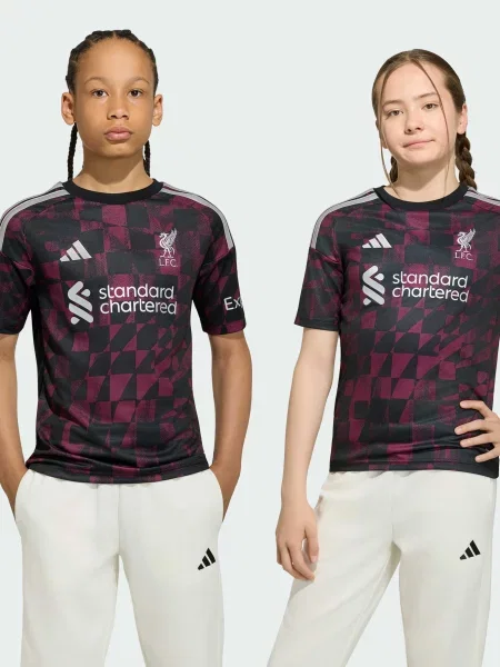 Дитяча Спортивна футболка adidas комбінований верх чорний