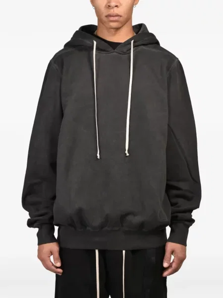 Hoodie Rick Owens Drkshdw με κορδόνι μαύρο