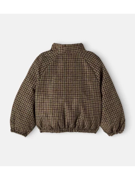 Pūkinė striukė Polo Ralph Lauren ruda