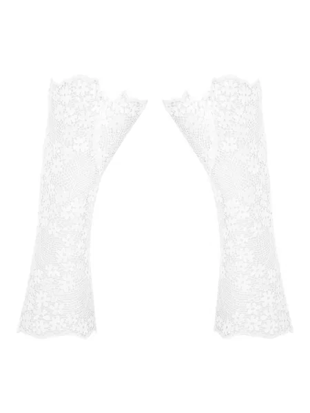 Кружевные перчатки Перчатки_Obsessive_Heavenlly білі