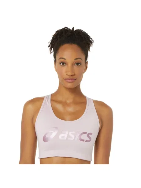 Biustonosz sportowy ASICS Sakura Asics Logo Bra różowy