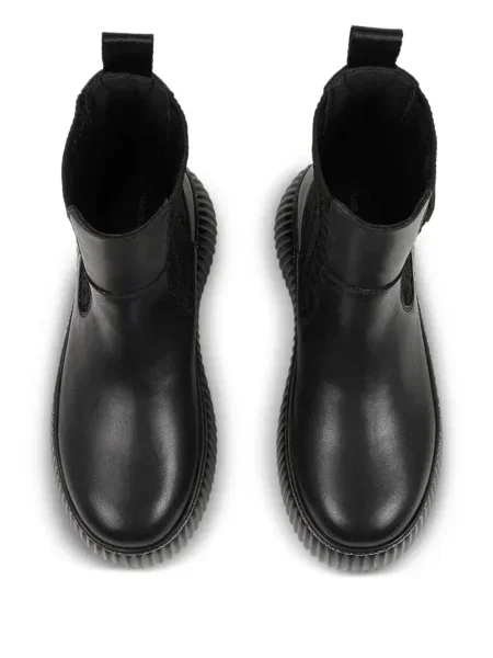 Botine Karl Lagerfeld cu platformă negru