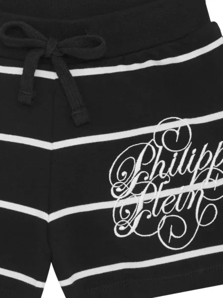 Szorty dziecięce Philipp Plein czarne