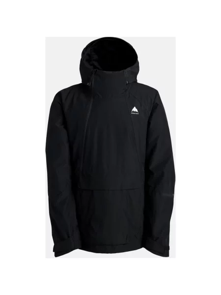 Kurtka z kapturem Burton Reserve 2L Relaxed Anorak S czarny