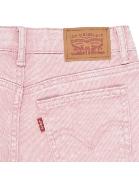 Blugi cu picior larg copii Levi's® roz