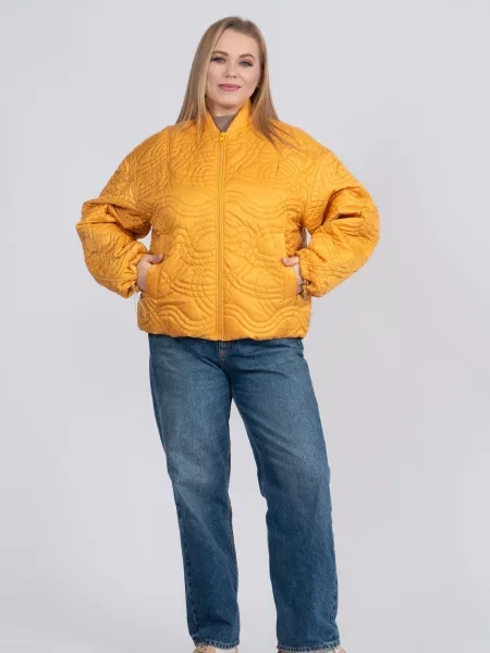 Демісезонна куртка UVENTUM жовтий