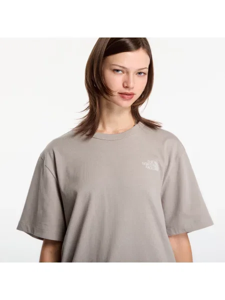 T-shirt The North Face NSE Slopes Relaxed SS Tee UNISEX Stone Slab S