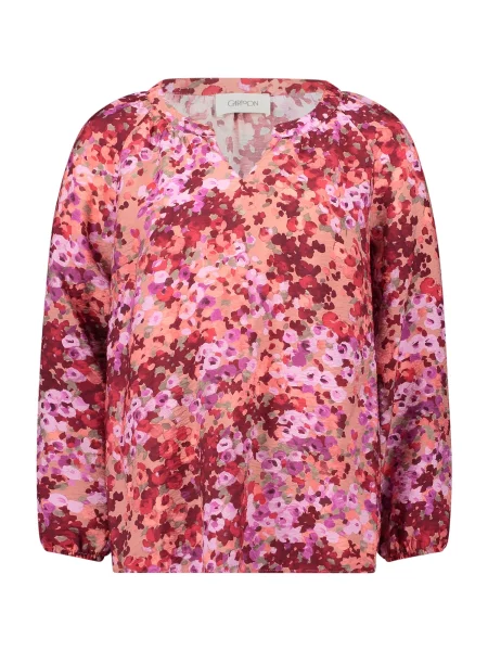 Cartoon Halenka světle zelená / fialová tmavě červená