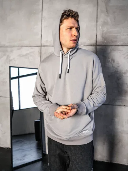 Худі TeamV сірий