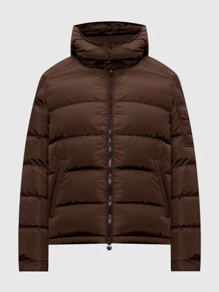 Пуховик Maya Moncler коричневий