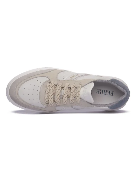 Pantofi Ferre alb