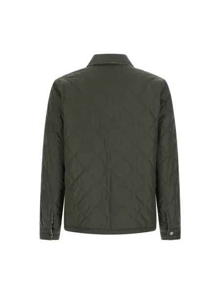 Kurtka Burberry pikowana zielona
