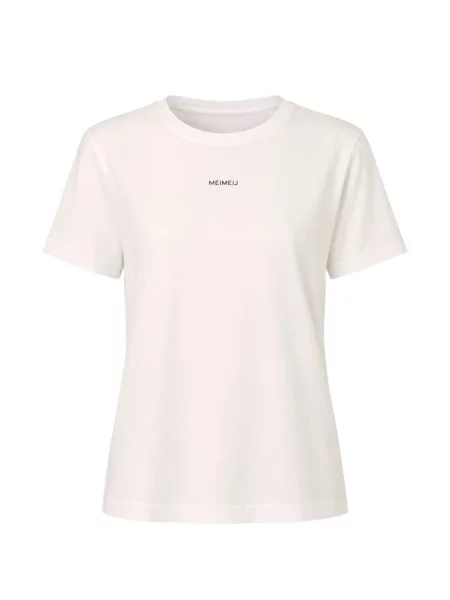 Tricou Meimeij cu imagine alb