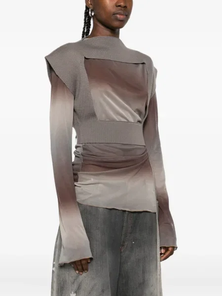 Top Rick Owens de lână gri