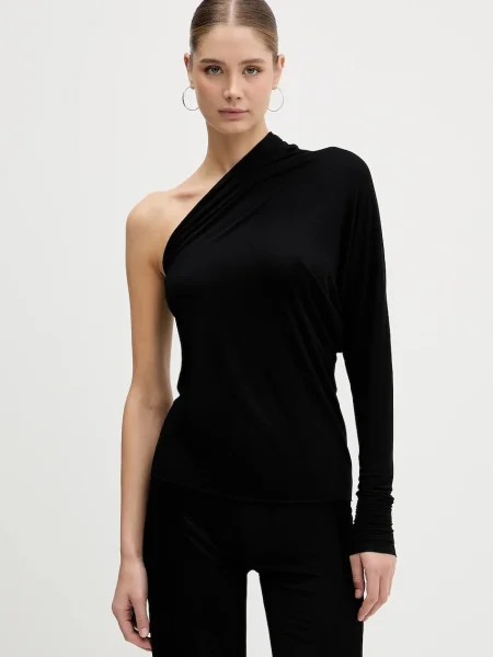 Blúzka Rick Owens Lilies Diana čierna