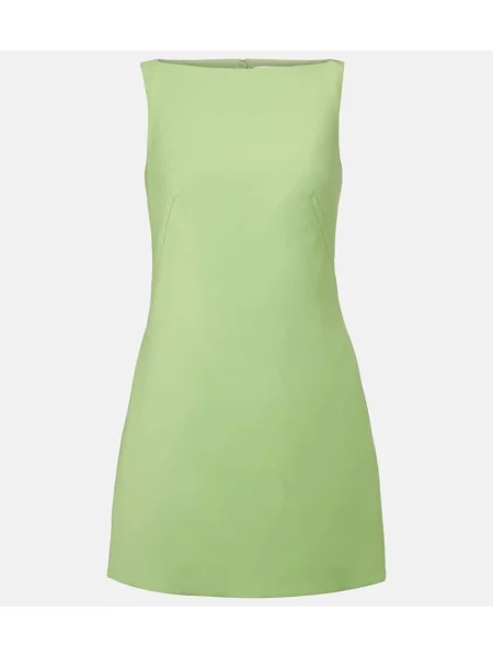 Rochie Emilia Wickstead de lână verde