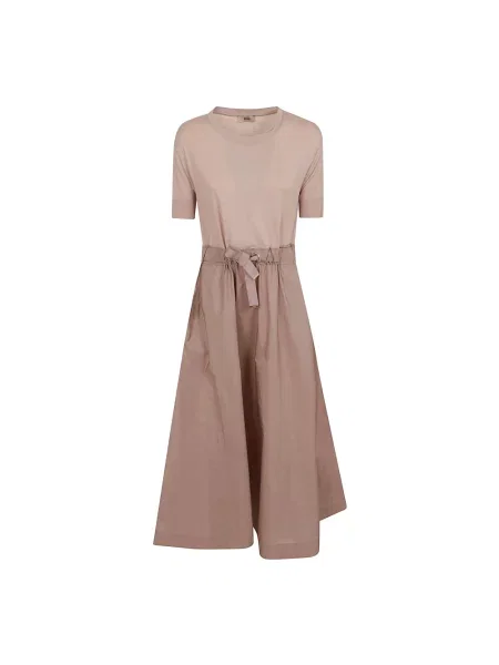 Dzianinowa sukienka dzianinowa Herno beżowa