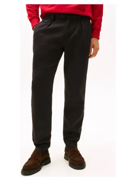 Tommy Hilfiger Pantaloni chino HARLEM | Tapered fit negru