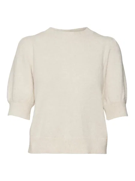 VERO MODA Pulover Doffy amestecat bej