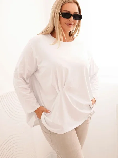 Bluză Kesi Włoski alb
