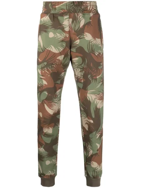 Pantaloni Moschino cu imagine cu model camuflaj alergare