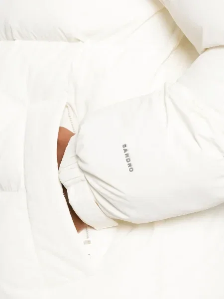 Geacă cu puf Sandro alb